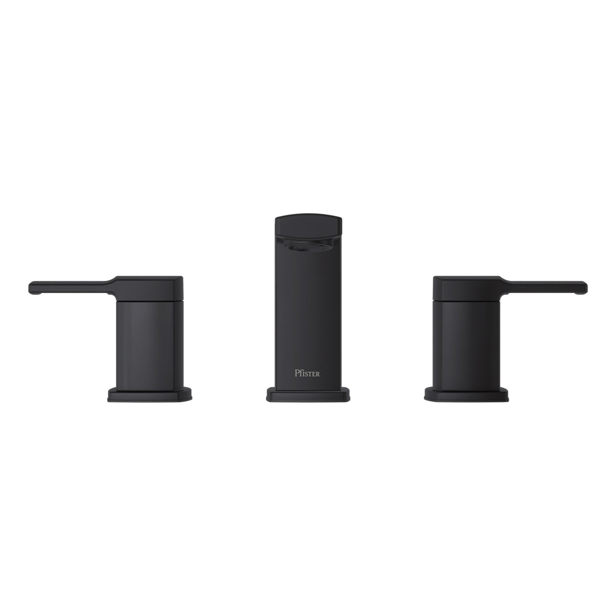 Pfister Deckard 2-Handle 8" Widespread Bathroom Faucet in Matte Black - view 5
