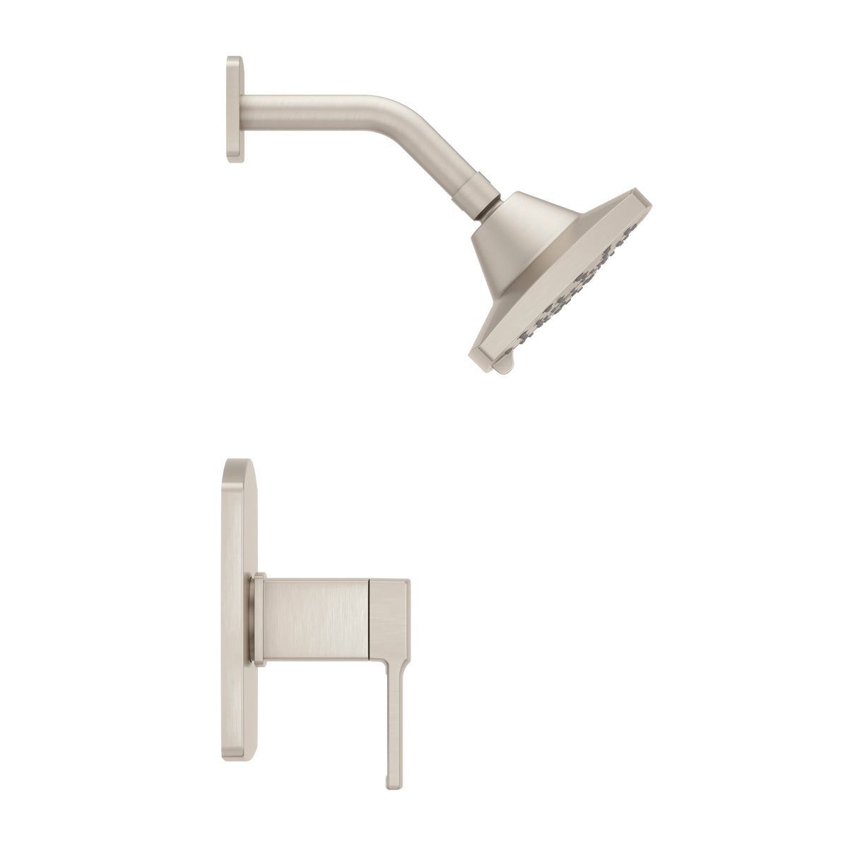 Pfister Deckard 1-Handle Shower Only Trim Kit in Brushed Nickel - view 2