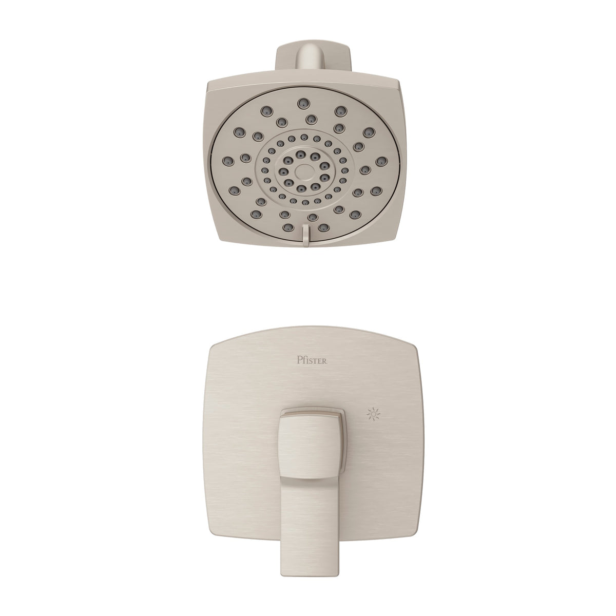 Pfister Deckard 1-Handle Shower Only Trim Kit in Brushed Nickel - view 5