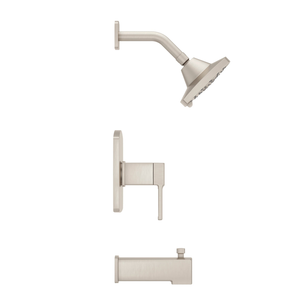 Pfister Deckard 1-Handle Tub & Shower Trim Kit in Brushed Nickel - view 2