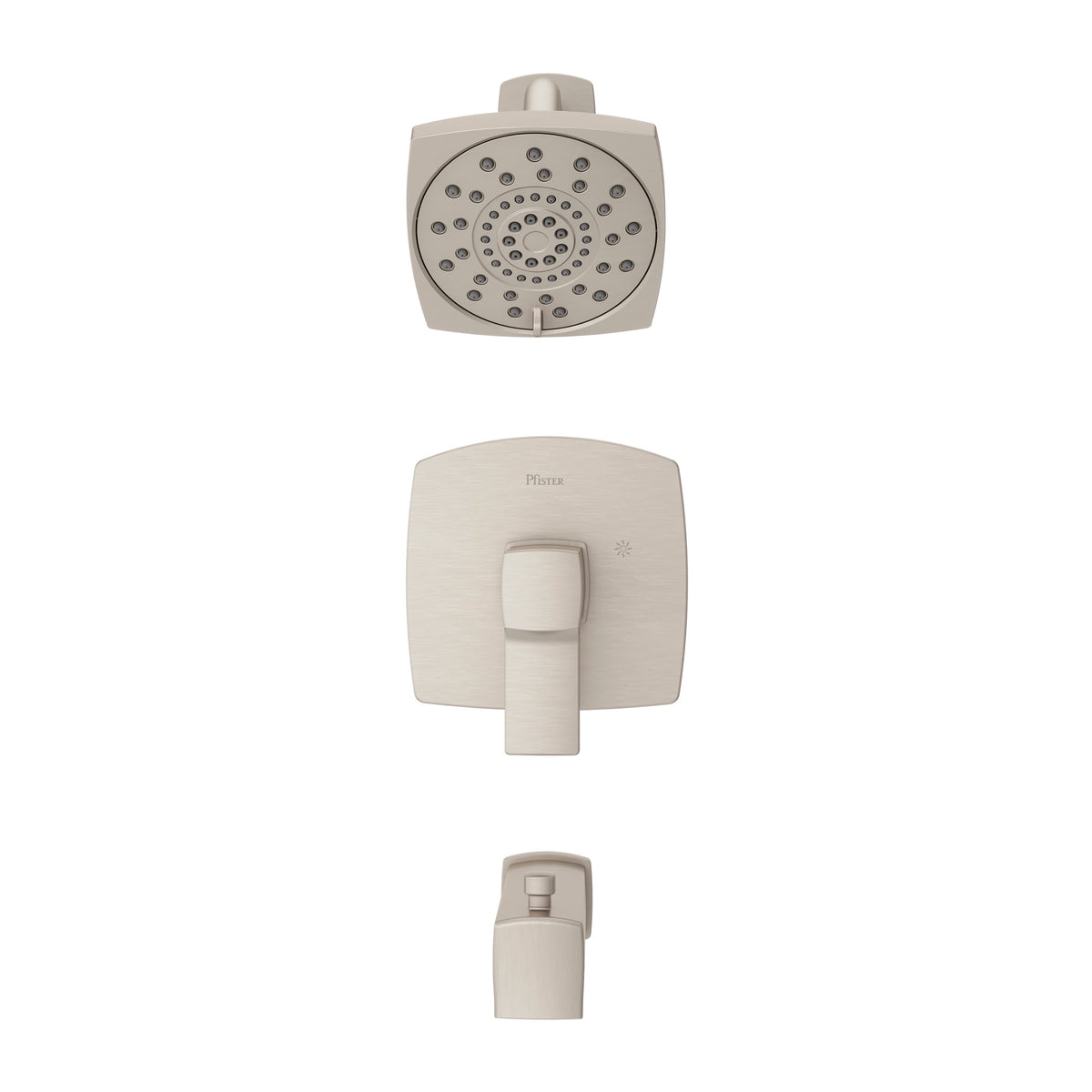 Pfister Deckard 1-Handle Tub & Shower Trim Kit in Brushed Nickel - view 5