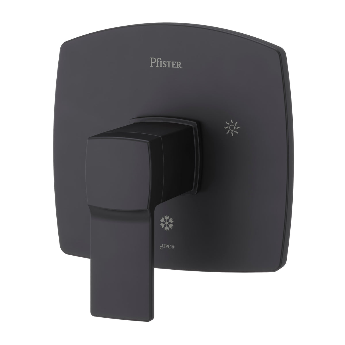 Pfister Deckard Valve Only Trim Kit in Matte Black