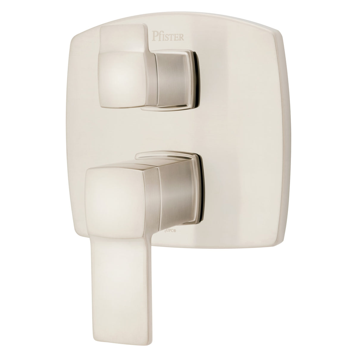 Pfister Deckard Stacked Diverter Trim Kit in Brushed Nickel