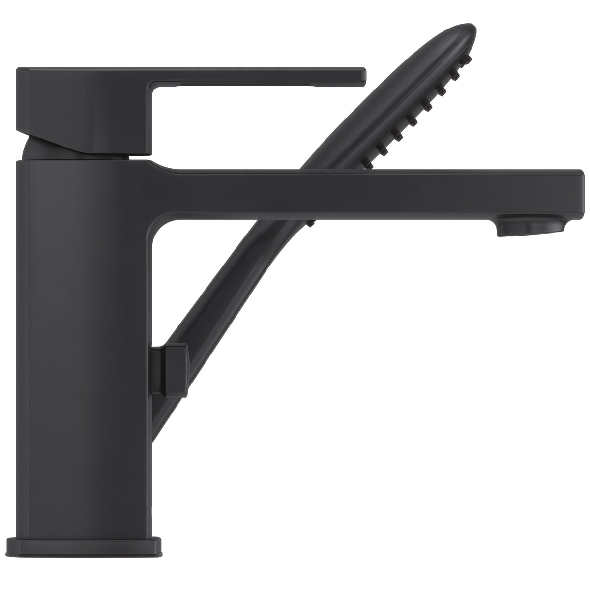 Pfister Deckard 1-Handle Roman Tub in Matte Black - view 2