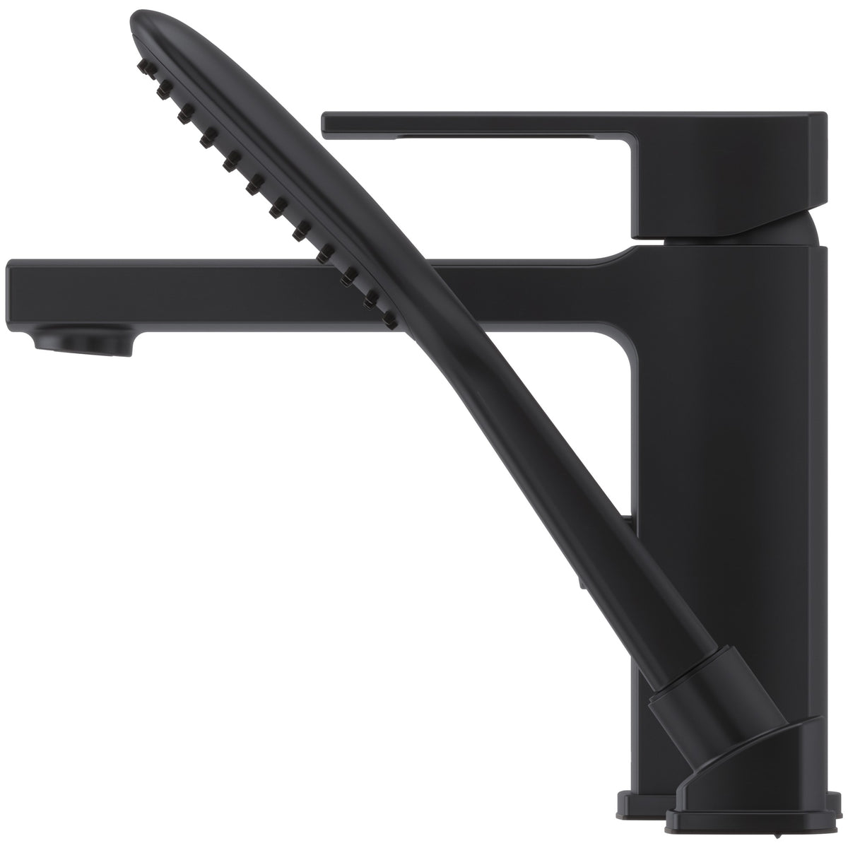 Pfister Deckard 1-Handle Roman Tub in Matte Black - view 3