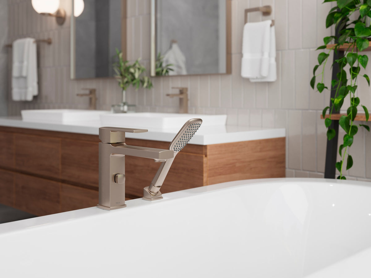 Pfister Deckard 1-Handle Roman Tub in Brushed Nickel - view 4