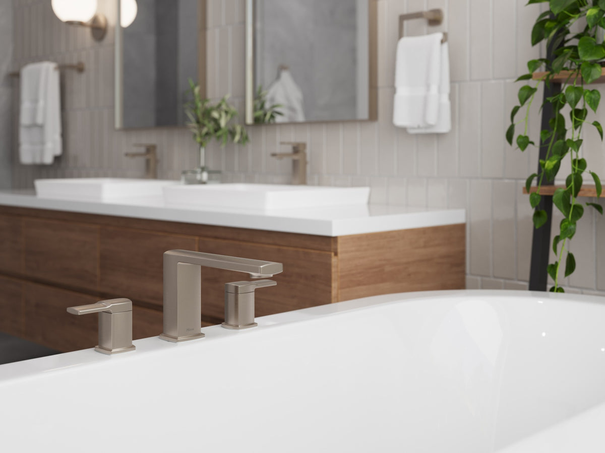 Pfister Deckard 2-Handle Roman Tub Trim Kit in Brushed Nickel - view 6
