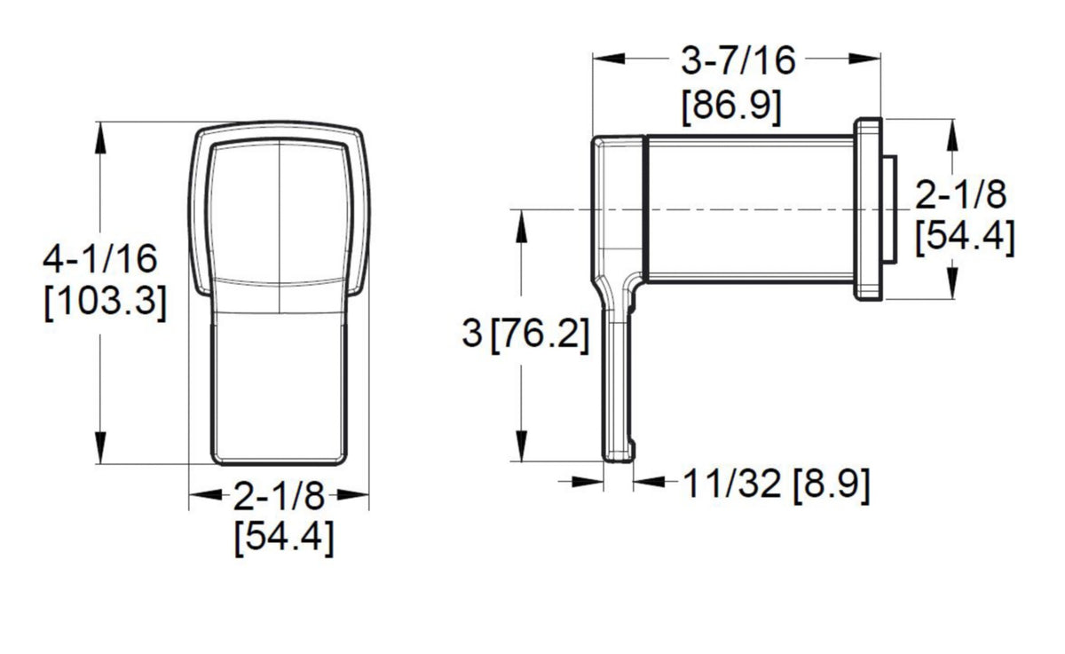 Pfister 016-DA0 - dimensions