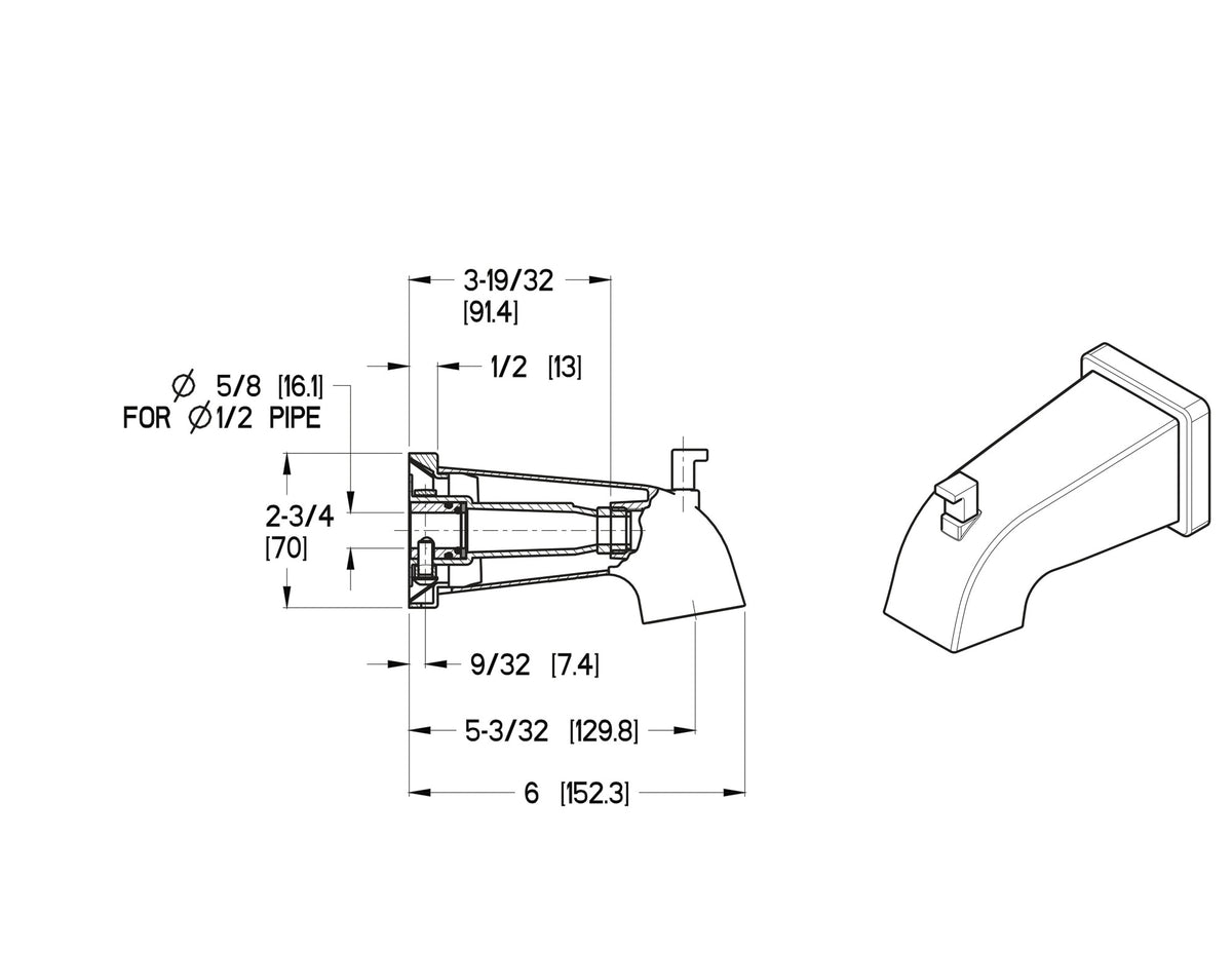 Pfister 920-623 - dimensions