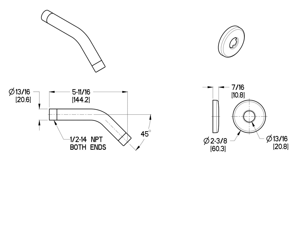 Pfister 973-030 - dimensions