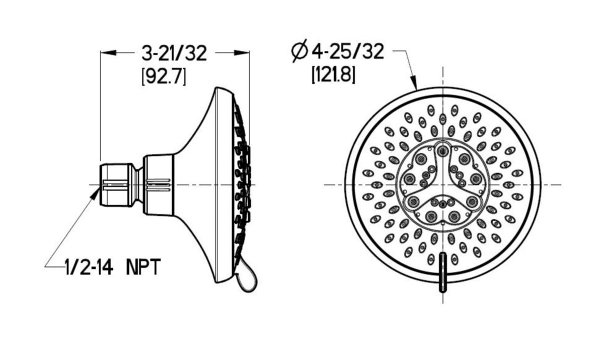 Pfister 973-310 - dimensions
