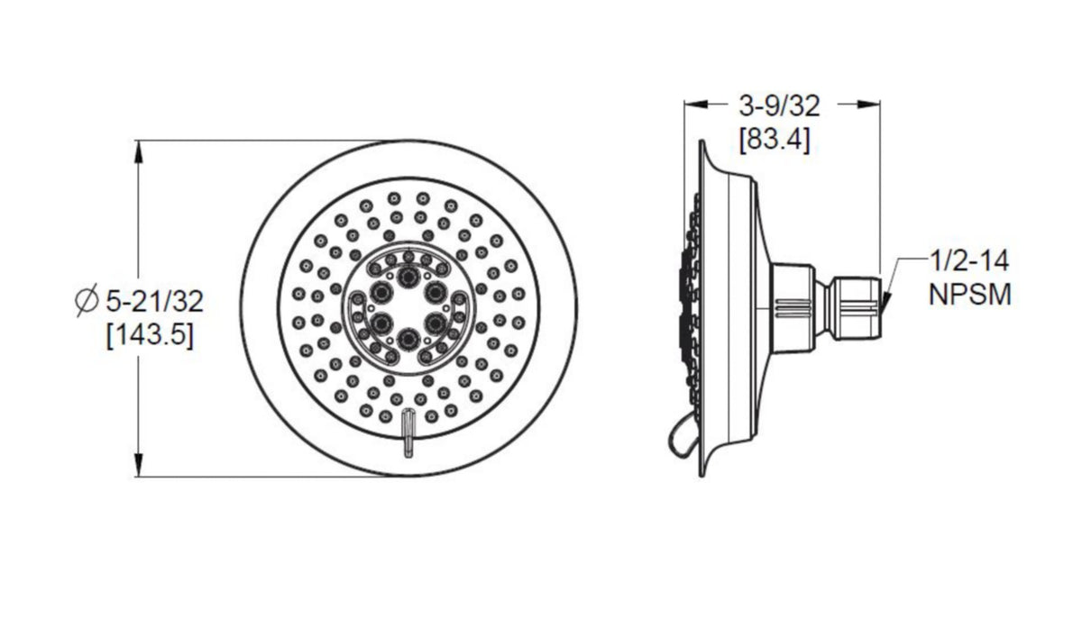Pfister 973-311A - dimensions