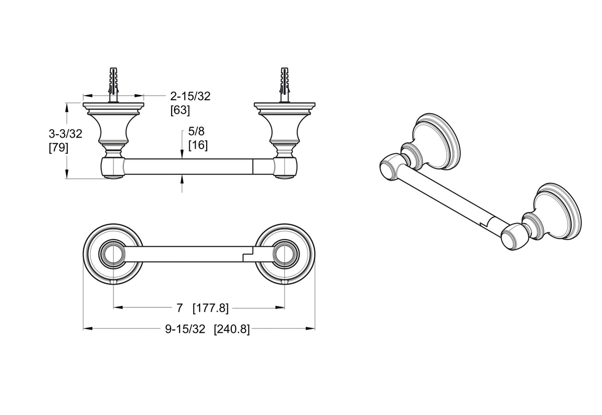 Pfister BPH-TB0 - dimensions