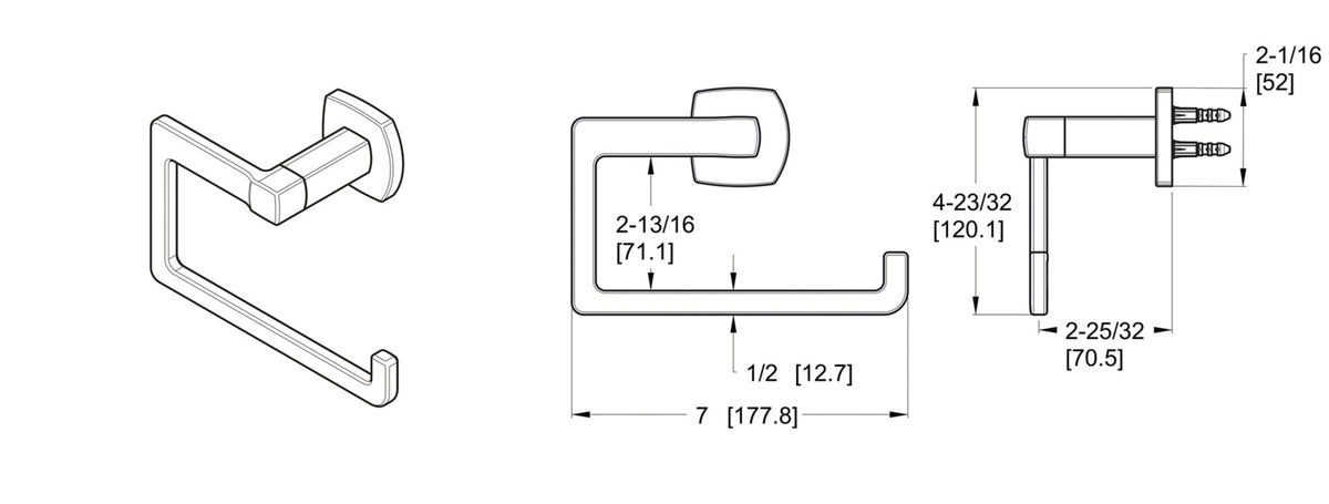 Pfister BRB-DA1 - dimensions