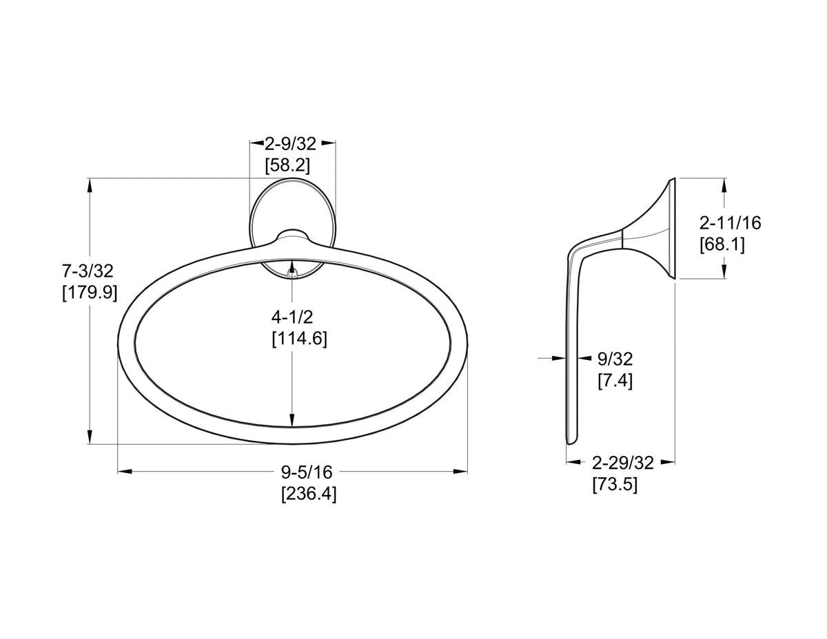 Pfister BRB-RH0 - dimensions