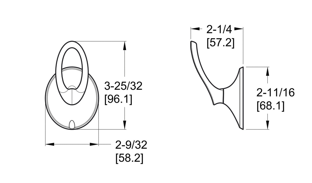 Pfister BRH-RH0 - dimensions