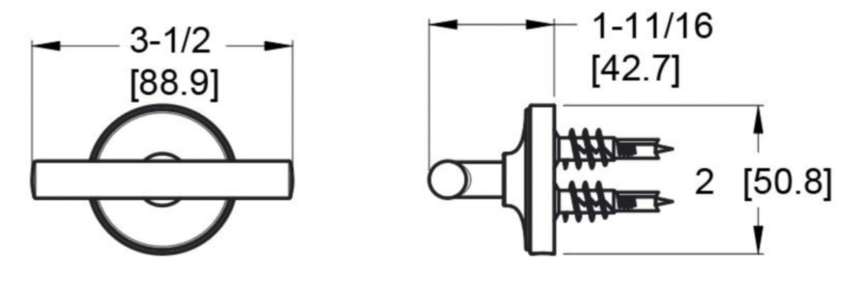 Pfister BRH-TNT - dimensions