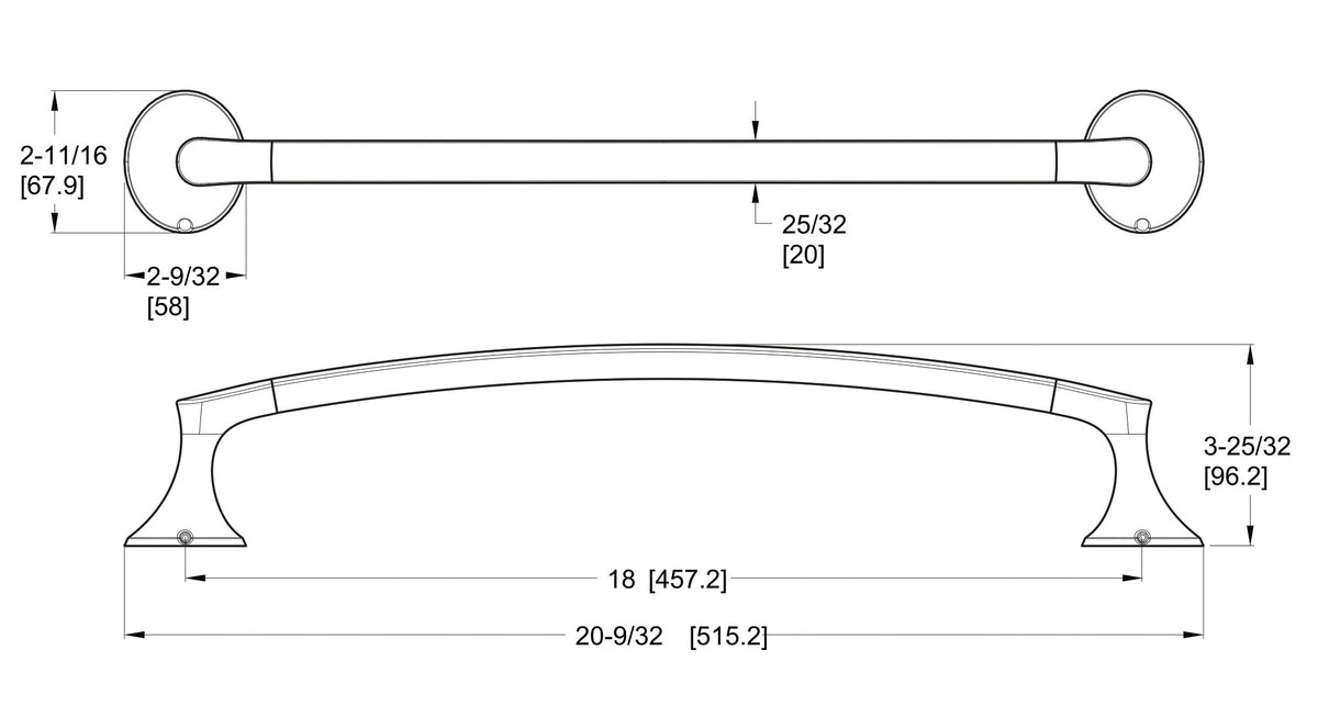 Pfister BTB-RH1 - dimensions