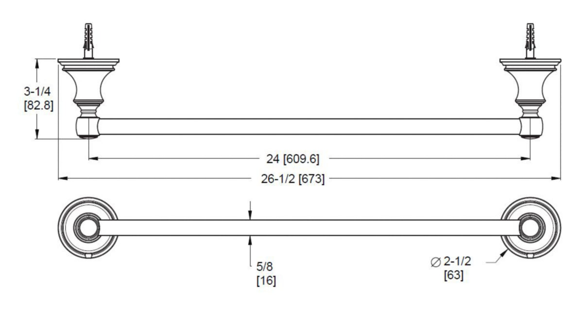 Pfister BTB-TB3 - dimensions