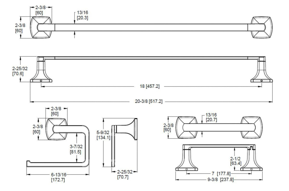 Pfister BTB-VRI3 - dimensions