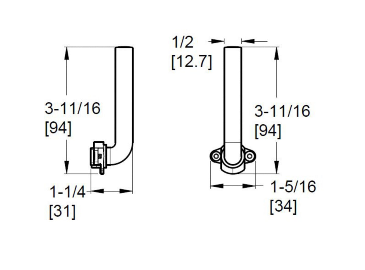 Pfister HHL-GTTNT - dimensions