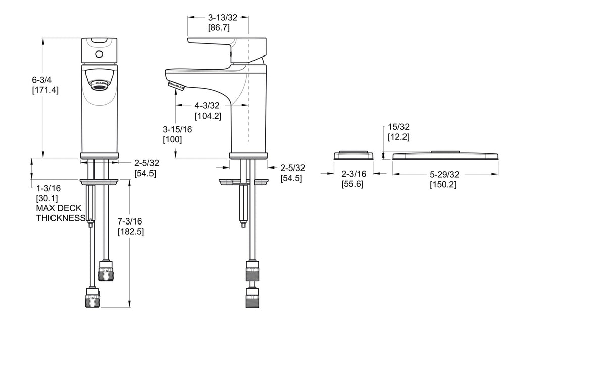 Pfister LG142-060 - dimensions