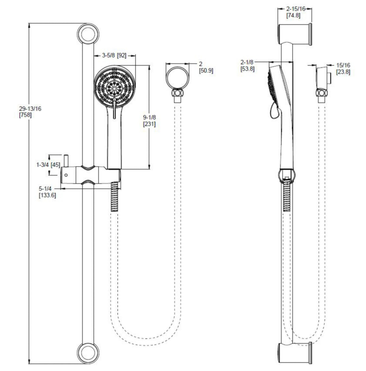 Pfister LG16-500 - dimensions