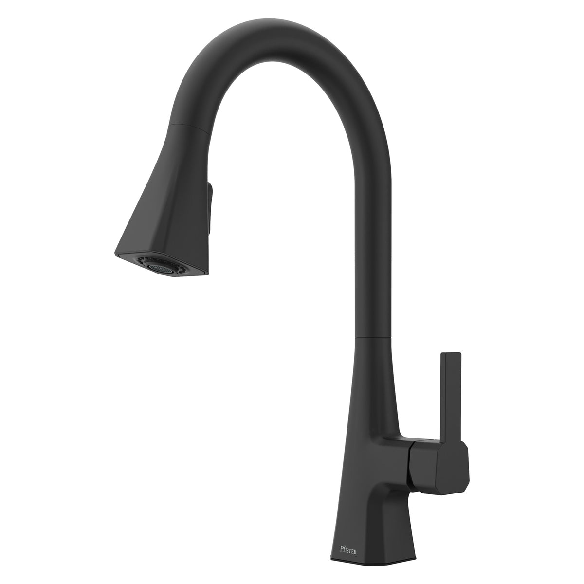 Pfister Frontera 1-Handle Pull-Down Kitchen Faucet in Matte Black