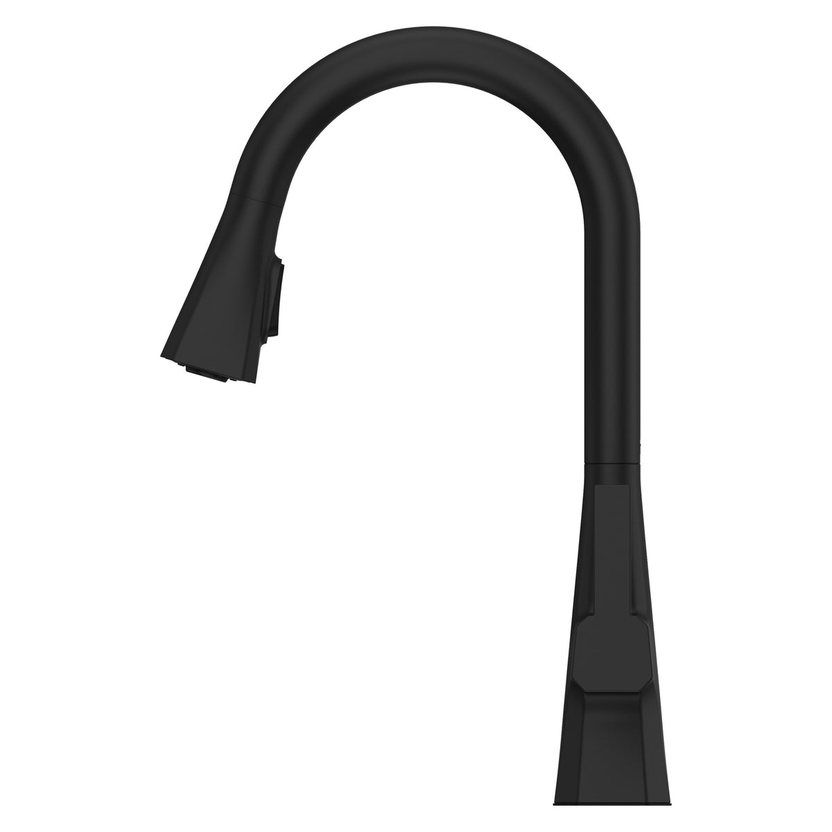 Pfister Frontera 1-Handle Pull-Down Kitchen Faucet in Matte Black - view 3