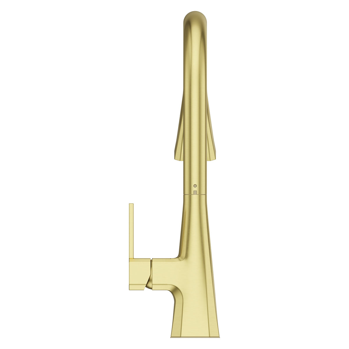 Pfister Frontera 1-Handle Pull-Down Kitchen Faucet in Brushed Gold - view 5