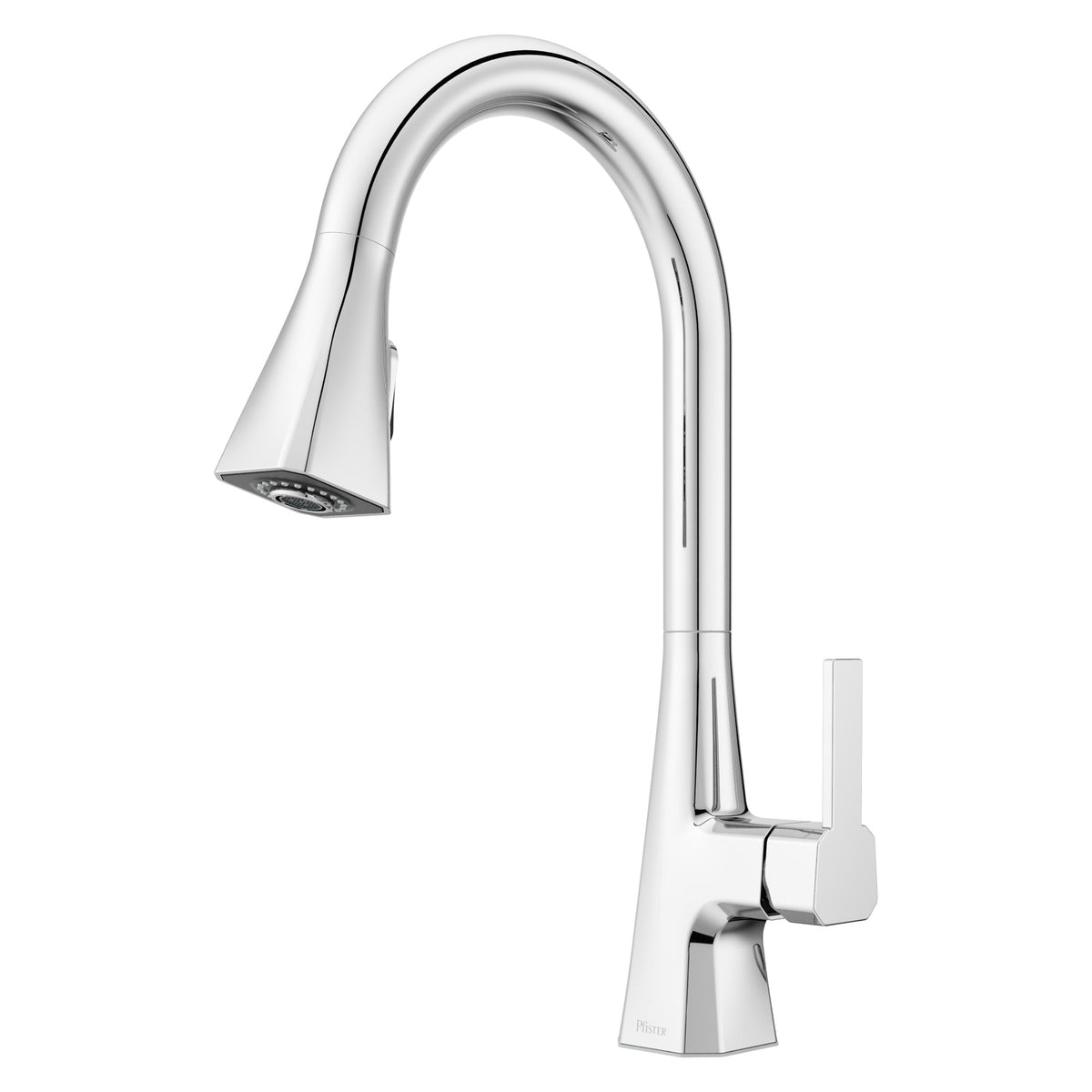 Pfister Frontera 1-Handle Pull-Down Kitchen Faucet in Polished Chrome