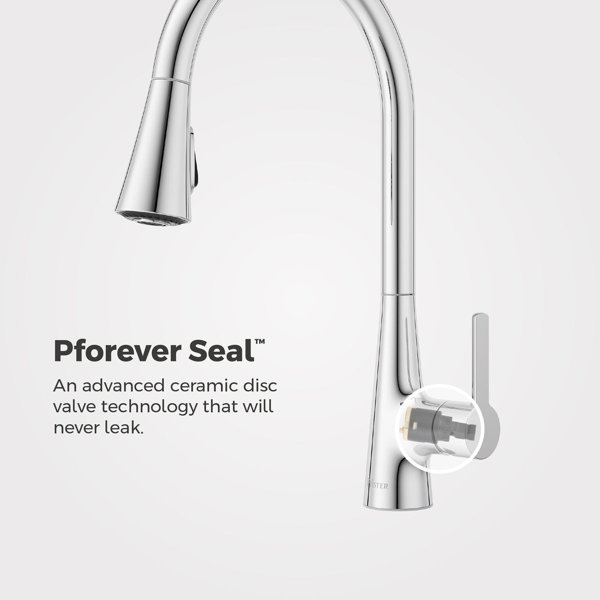 Pfister GT529-PFM2C Polished Chrome - detail 3