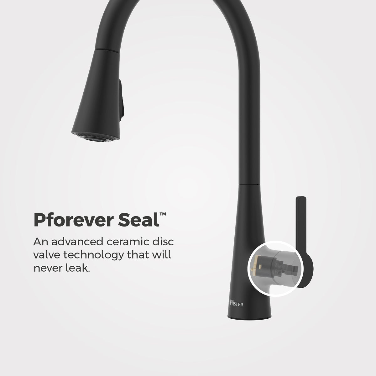 Pfister GT529-PFM2SDB Spot Defense Matte Black - detail 4