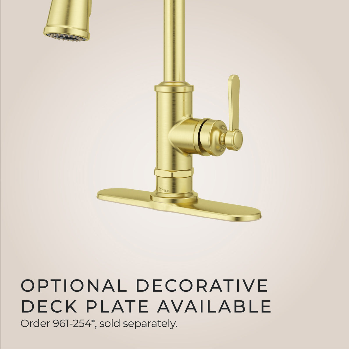 Pfister GT529-TDBG Brushed Gold - detail 7