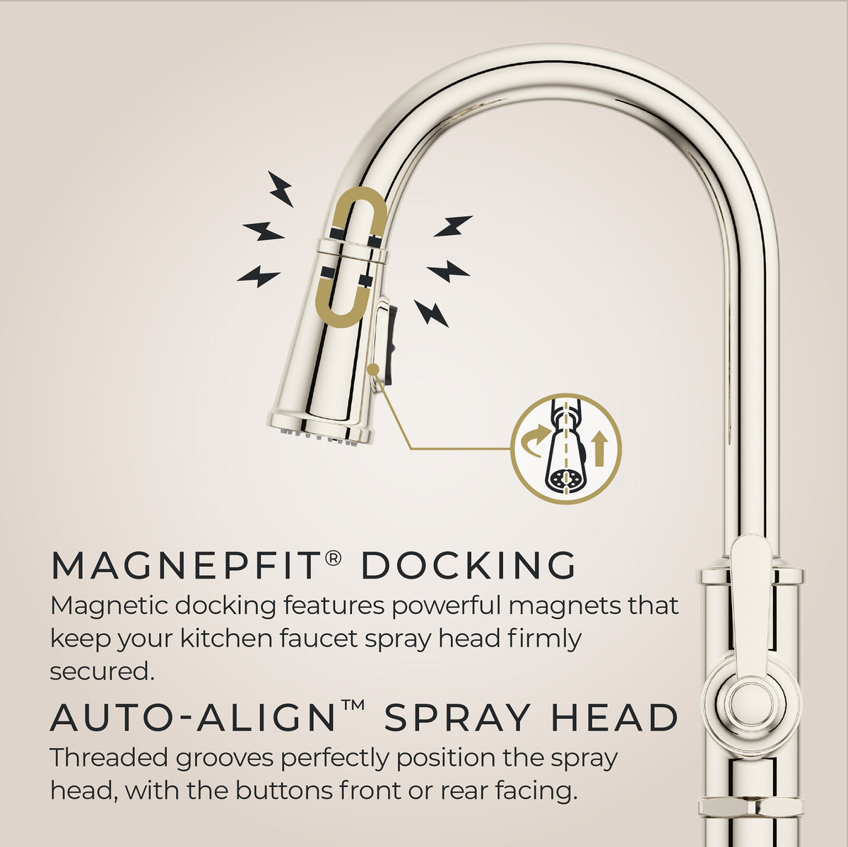 Pfister GT529-TDD Polished Nickel - detail 5