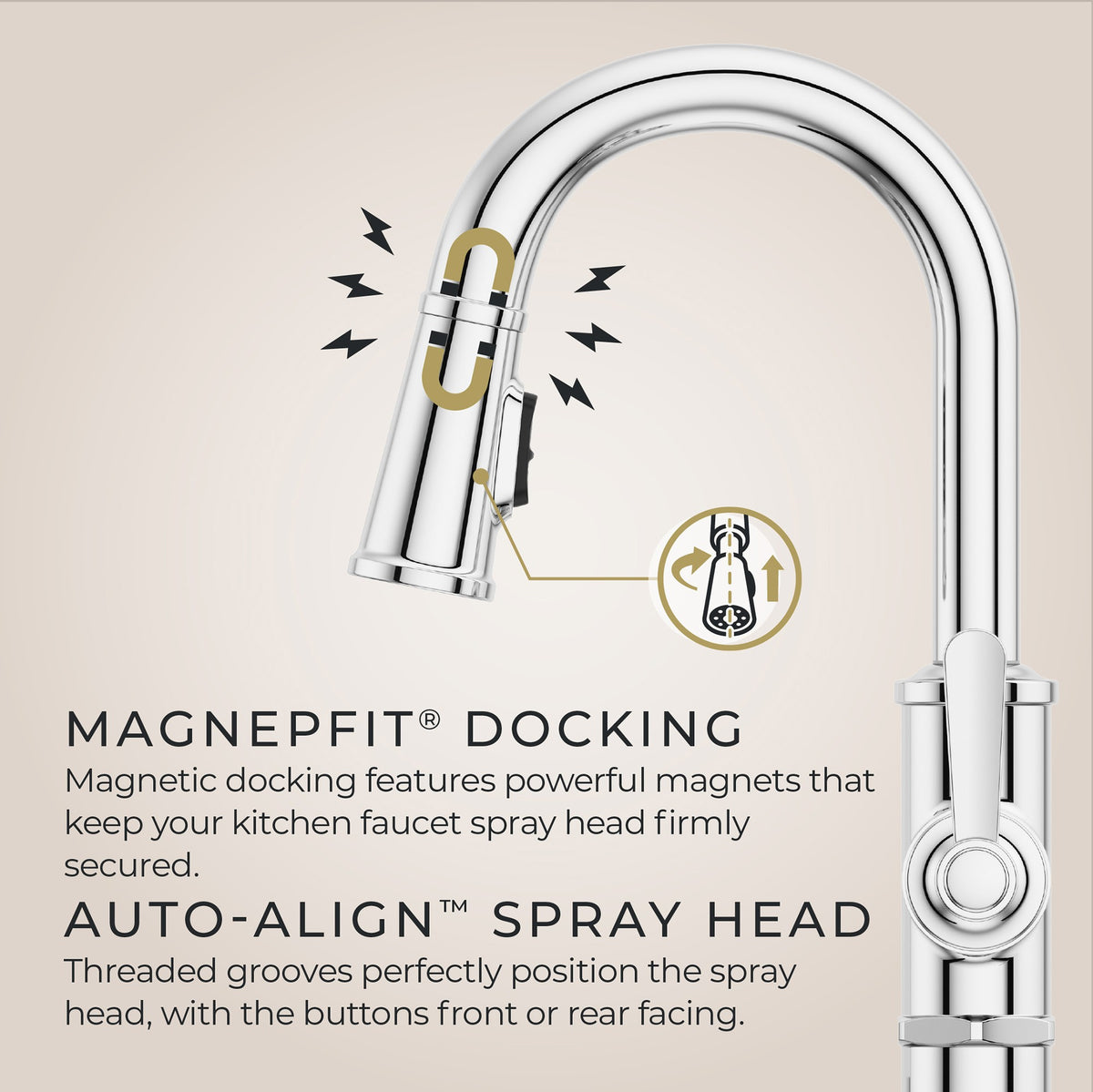 Pfister GT572-TDC Polished Chrome - detail 7
