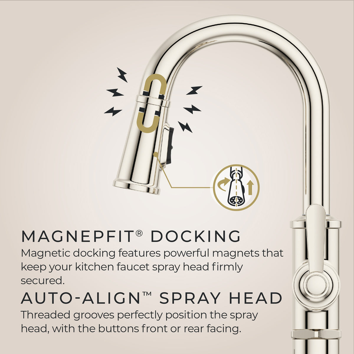 Pfister GT572-TDD Polished Nickel - detail 7
