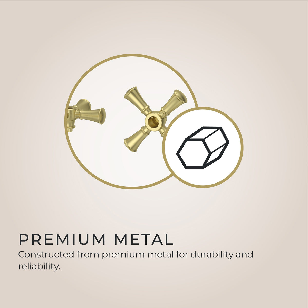 Pfister HHL-049TBBG Brushed Gold - detail 2
