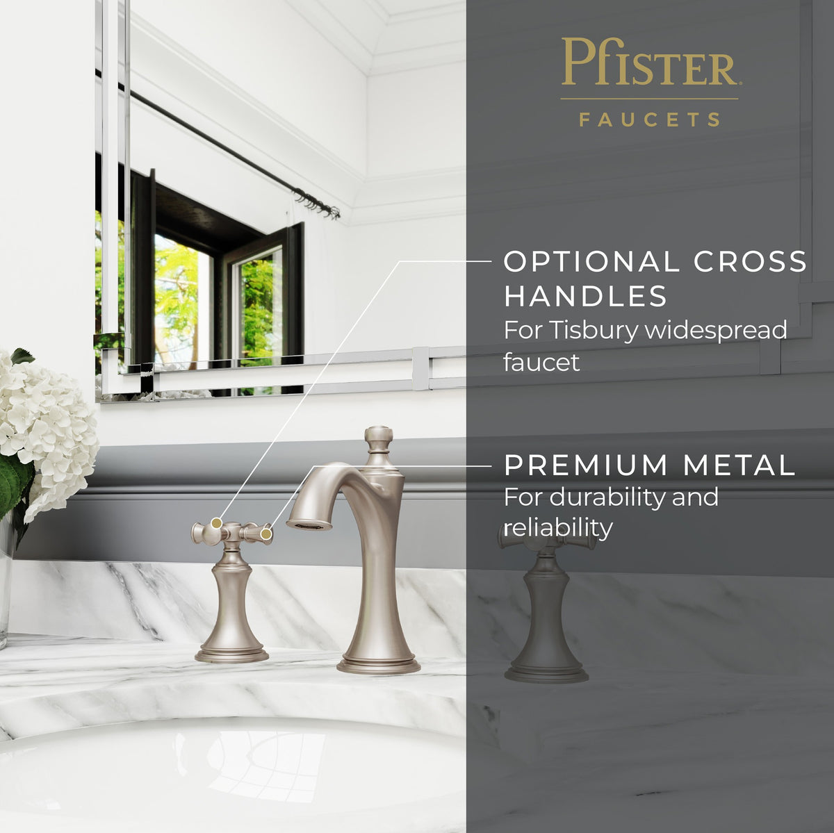 Pfister HHL-049TBK Brushed Nickel - detail 1