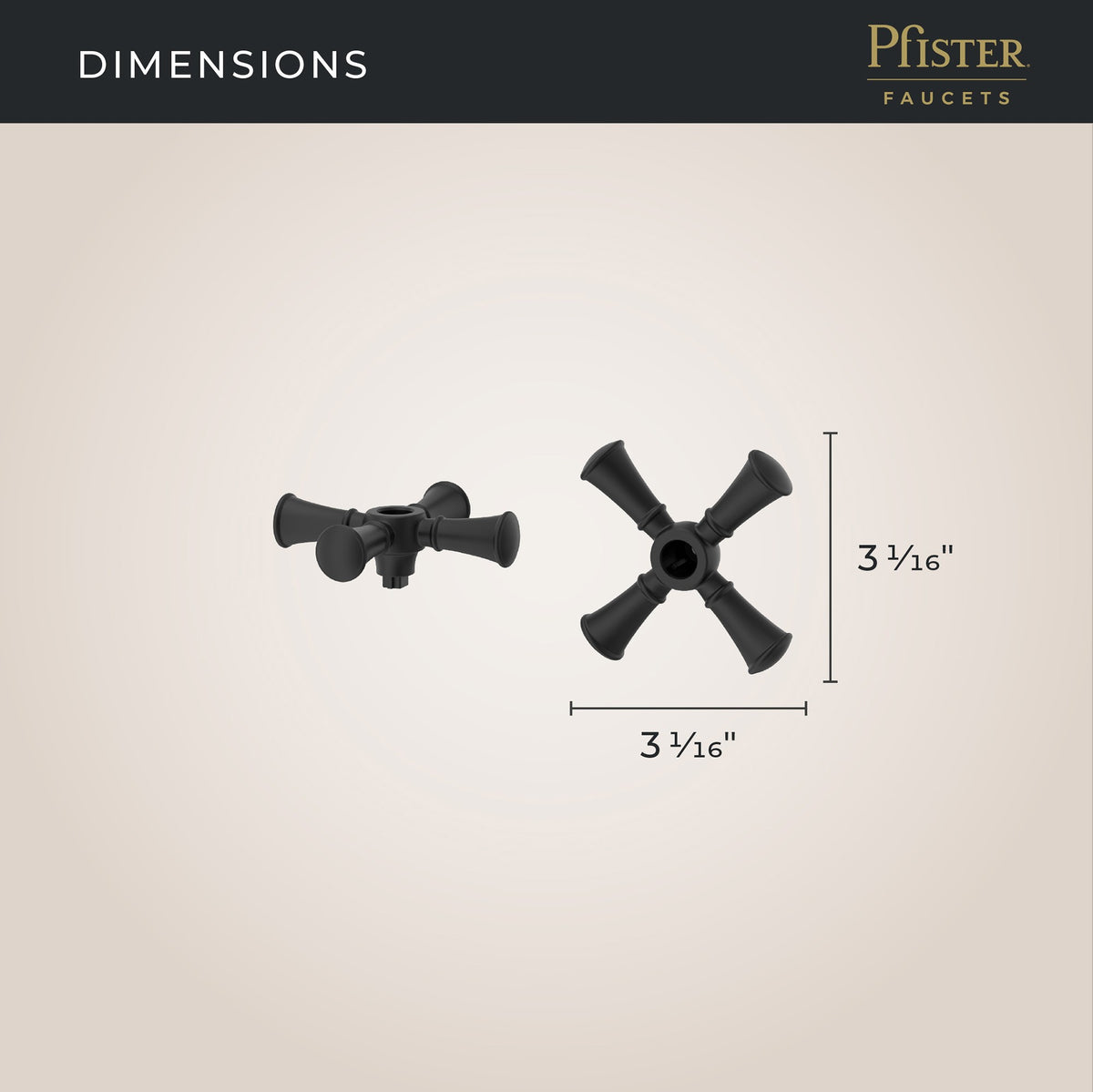 Pfister HHL-049-TBSDB Spot Defense Matte Black - detail 4