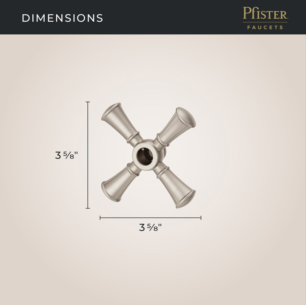 Pfister HHL-089TBK Brushed Nickel - detail 2
