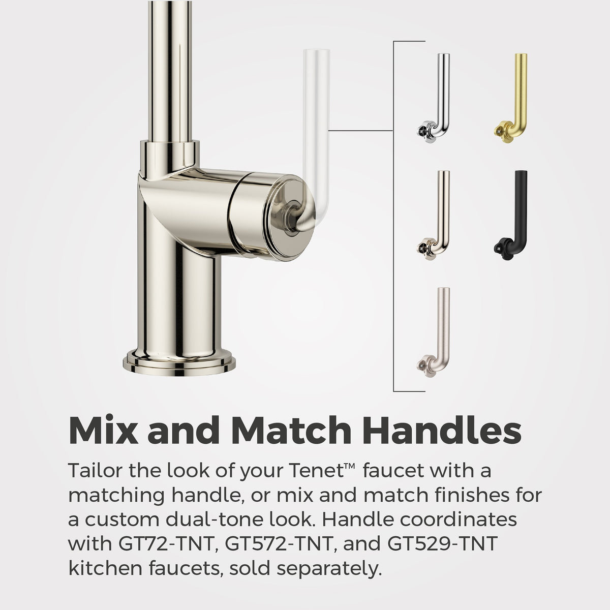 Pfister Tenet Handle Kit in Polished Nickel - view 2