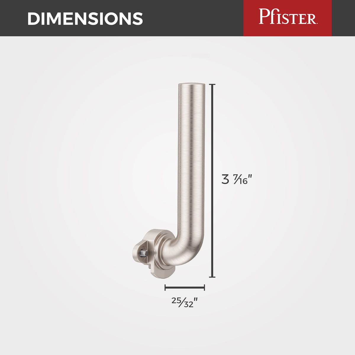 Pfister HHL-GTTNTGS Spot Defense Stainless Steel - detail 1