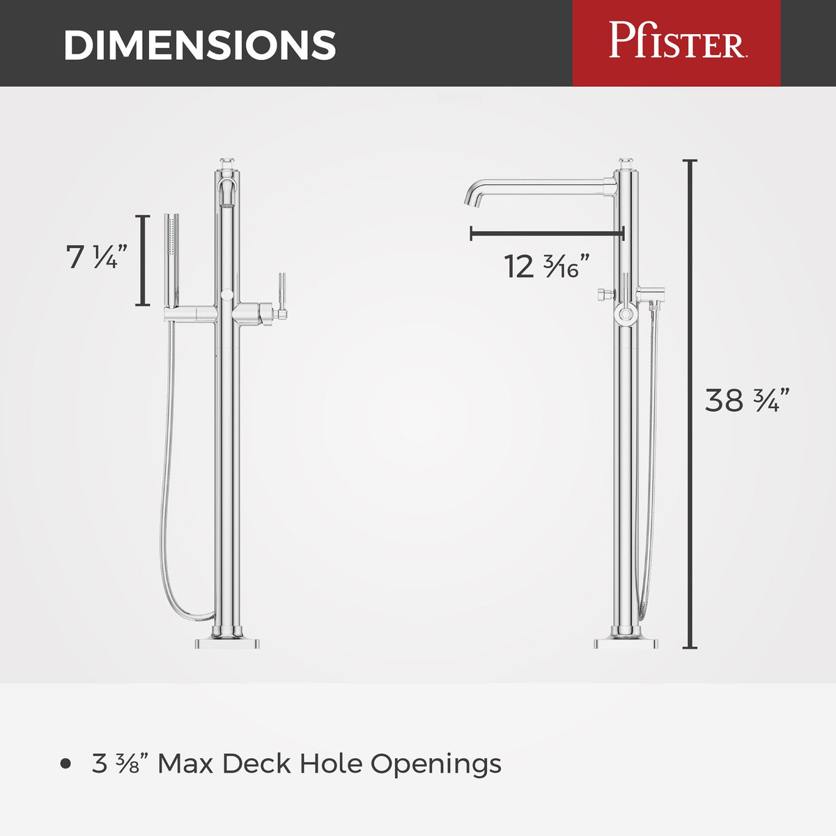 Pfister LG6-1HLSC Polished Chrome - detail 2