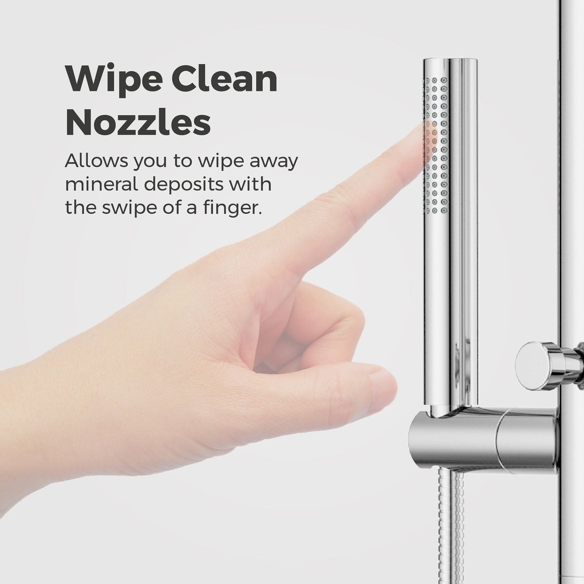 Pfister Hillstone Tub Filler with Hand Shower in Polished Chrome - view 2