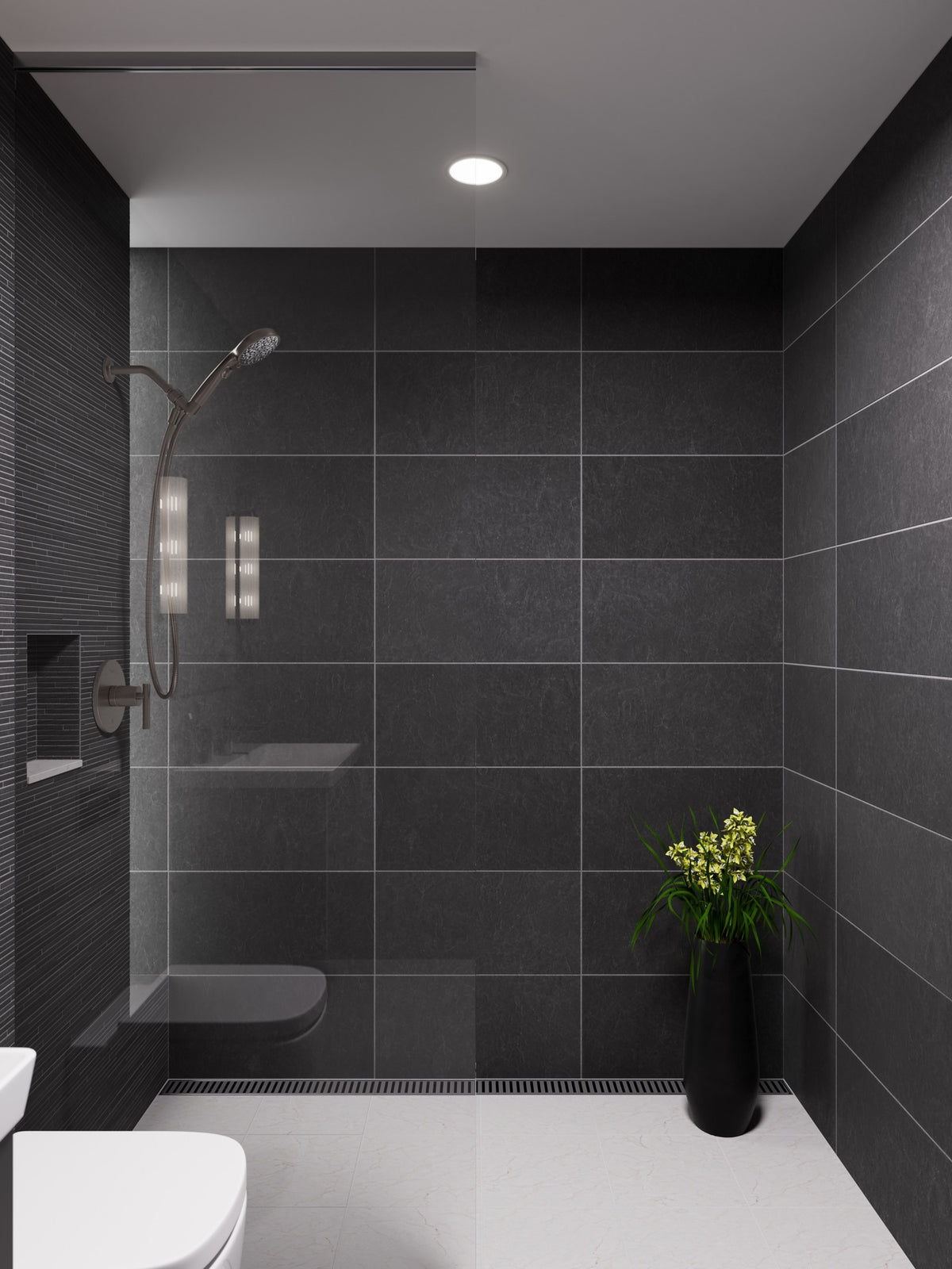Pfister 016-HF01GS Spot Defense Brushed Nickel - room scene 1