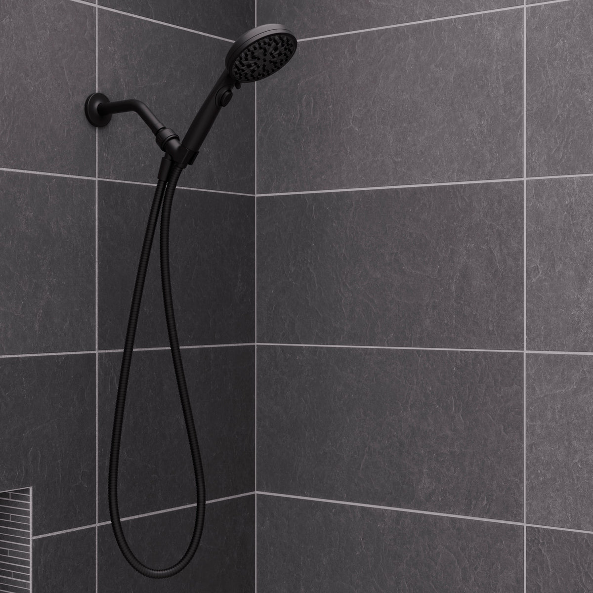 Pfister 016-HF01SDB Spot Defense Matte Black - lifestyle 1