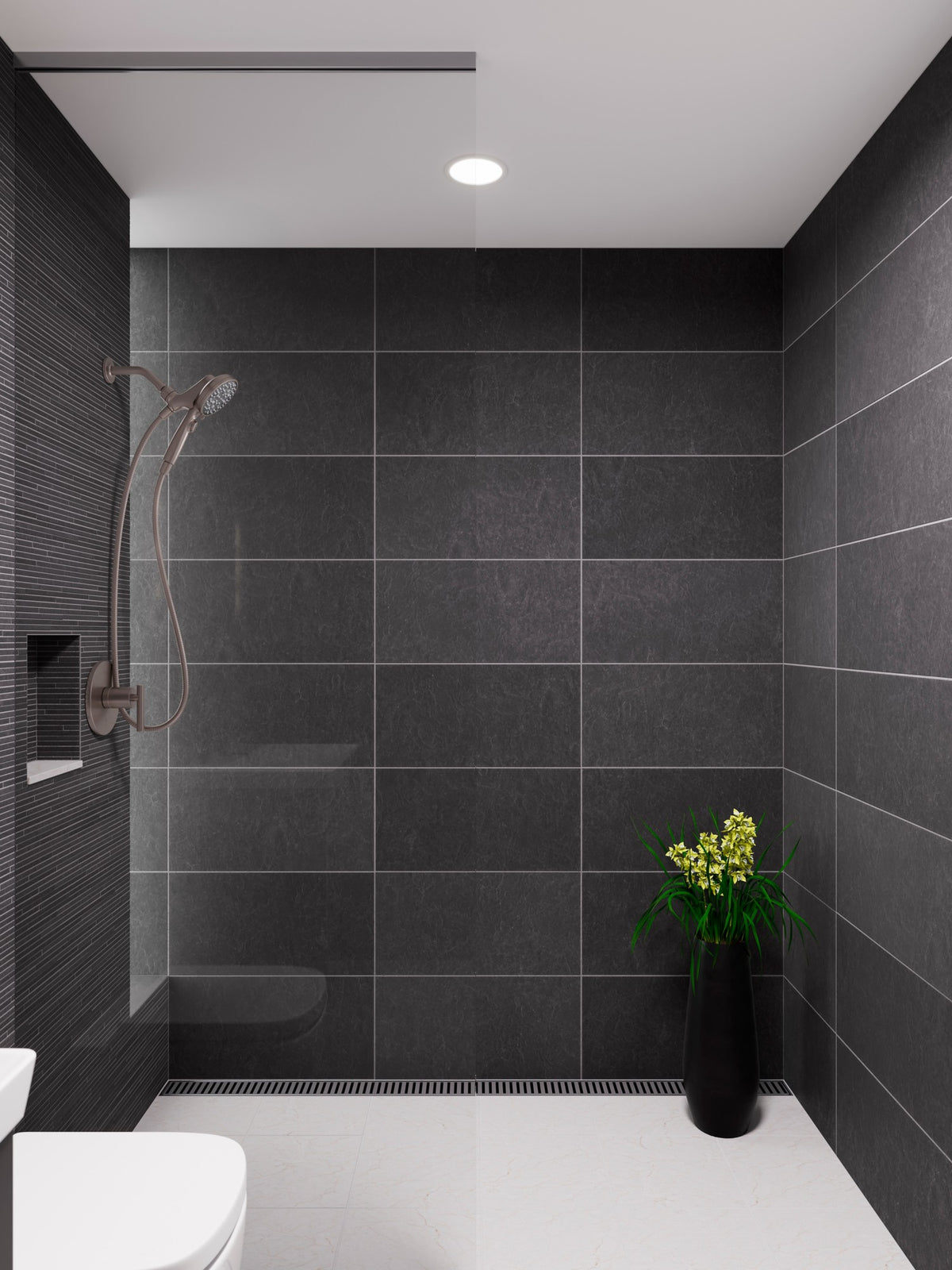 Pfister 016-HFM01GS Spot Defense Brushed Nickel - room scene 1