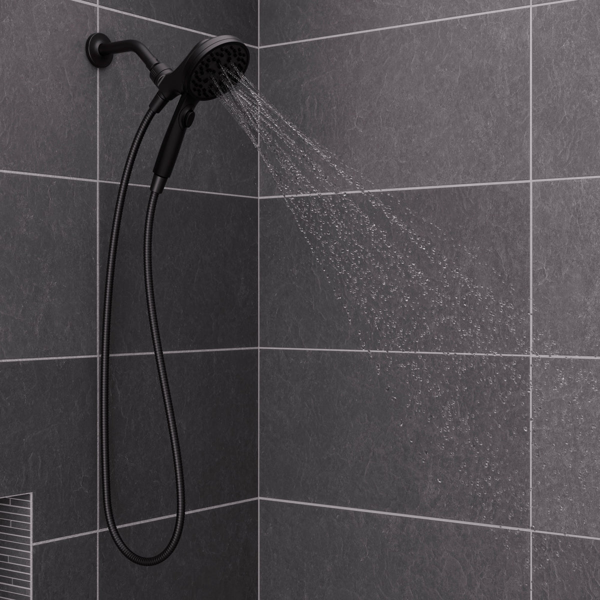 Pfister 016-HFM01SDB Spot Defense Matte Black - lifestyle 3