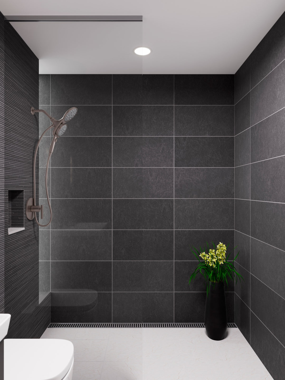 Pfister 020-HFM01GS Spot Defense Brushed Nickel - room scene 1